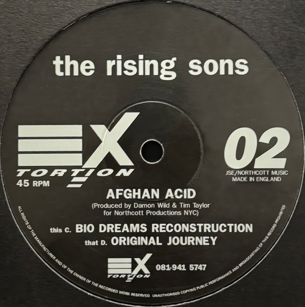 The Rising Sons - Afghan Acid (Remixes) | EXtortion (EXTUK002) - 4