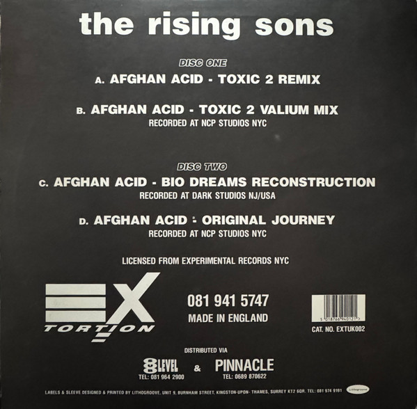 The Rising Sons - Afghan Acid (Remixes) | EXtortion (EXTUK002) - 2