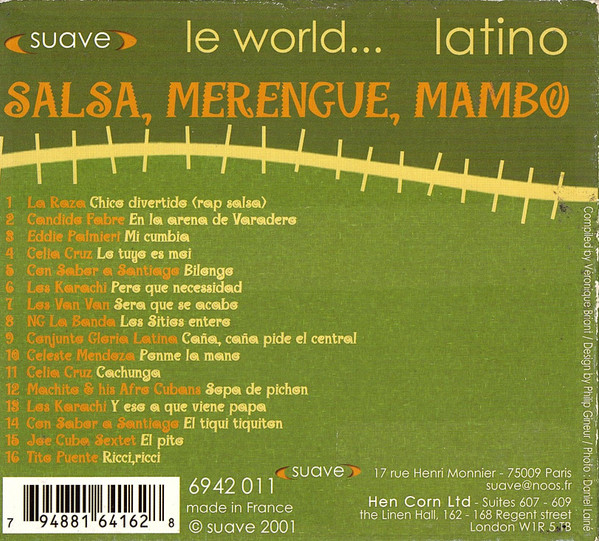 Various - Salsa, Merengue, Mambo | Suave (6942011) - 2