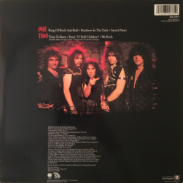 Dio - Intermission | Vertigo (830 078-1) - 2