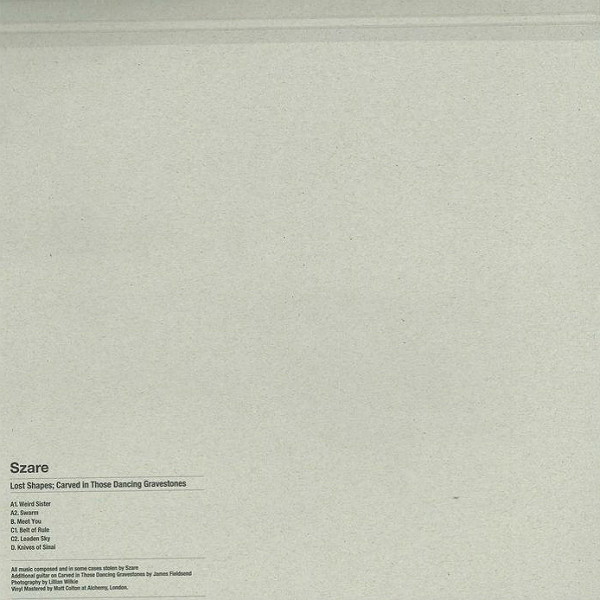 Szare - Lost Shapes; Carved In Those Dancing Gravestones | Frozen Border (FBLP 02) - 2 Szare - Lost Shapes; Carved In Those Dancing Gravestones | Frozen Border (FBLP 02) - 2