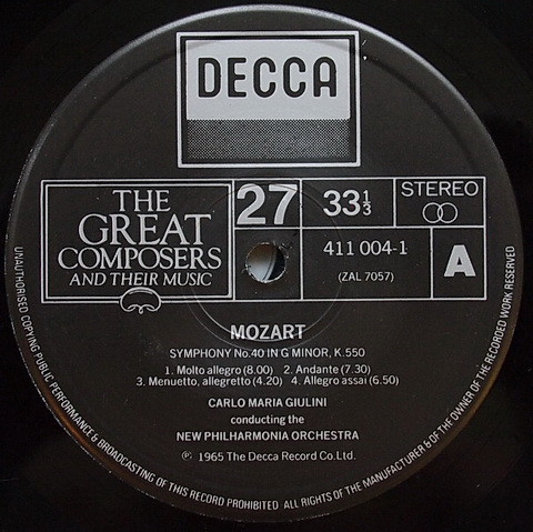 Symphony No. 40 In G Minor, K.550 And Symphony No. 41 In C, K.551 'Jupiter'