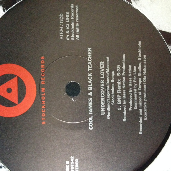 Cool James & Black Teacher - Thank You Thank You | Stockholm Records (STOT542)