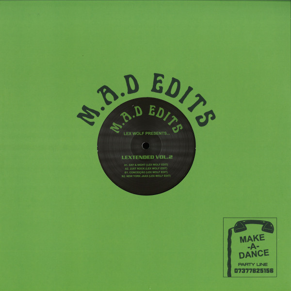 Lex Wolf - Lextended Vol.2 | M.A.D EDITS (MADE006X)