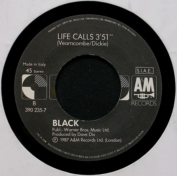 Black - Wonderful Life | A&M Records (390 235-7) - 4 Black - Wonderful Life | A&M Records (390 235-7) - 4