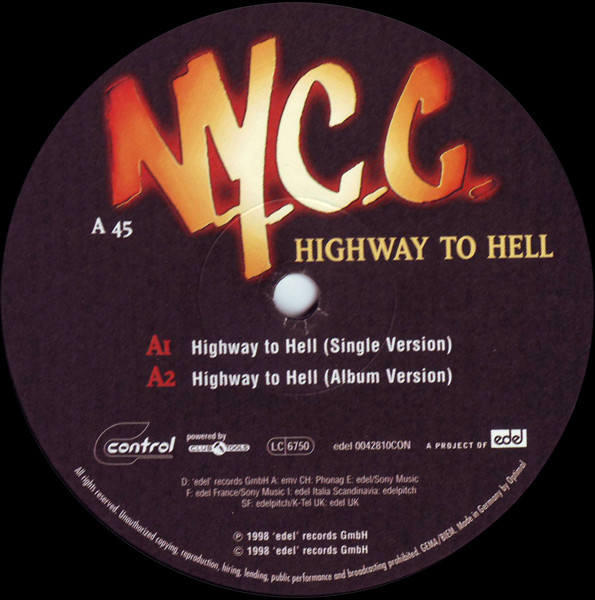 N.Y.C.C. - Highway To Hell | Control (0042810CON) - main N.Y.C.C. - Highway To Hell | Control (0042810CON) - main
