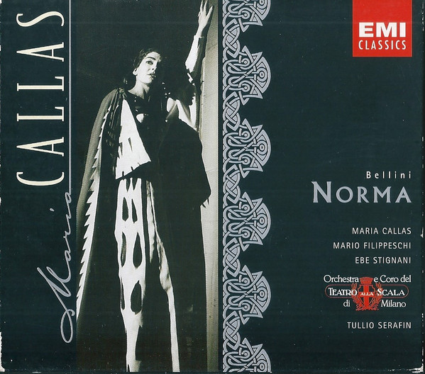 Vincenzo Bellini - Maria Callas , Mario Filippeschi , Ebe Stignani , Orchestra Del Teatro Alla Scala E Coro Del Teatro Alla Scala , Tullio Serafin - Norma | EMI Classics (7243 5 56271 2 4) - main