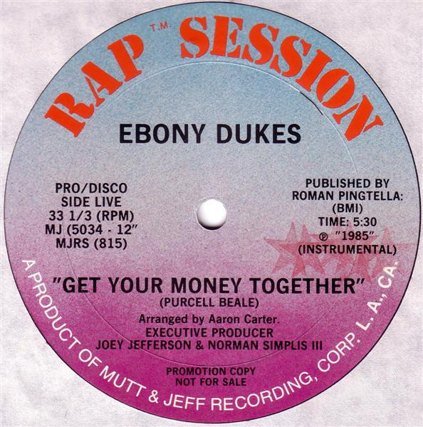 Ebony Dukes - Get Your Mind Together | Rap Session (MJ 5034-12)