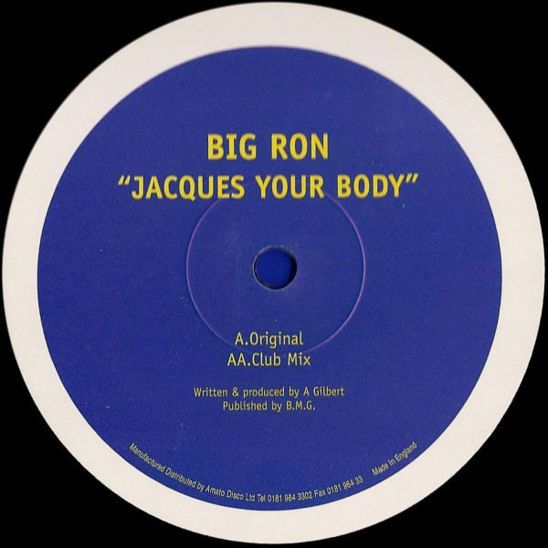 Big Ron - Jacques Your Body | Spot On Records (SPOT 24) - 2 Big Ron - Jacques Your Body | Spot On Records (SPOT 24) - 2