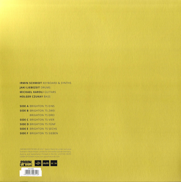 Can - Live In Brighton 1975 - 3LP | Spoon Records (SPOON64) - 2