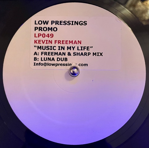 Kevin Freeman - Musicinmylife | Low Pressings (LP049)