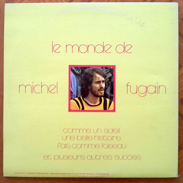 Michel Fugain - Le Monde De Michel Fugain | Columbia (GFS-90253) - 2