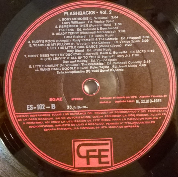 Various - Flashbacks. Volumen 2 | CFE (ES-102) - 4 Various - Flashbacks. Volumen 2 | CFE (ES-102) - 4