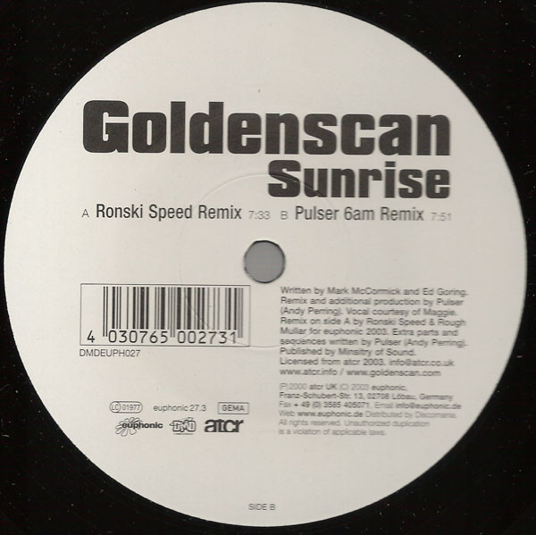 Goldenscan - Sunrise | euphonic (euphonic27.3) - main