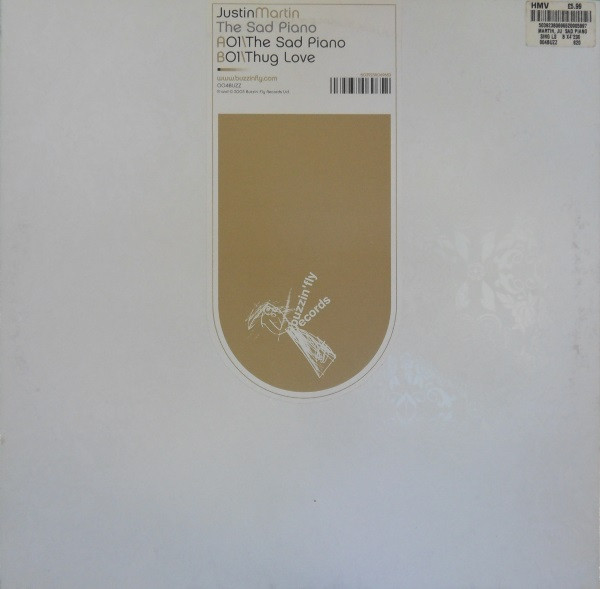 Justin Martin - The Sad Piano | Buzzin' Fly Records (004BUZZ) - main