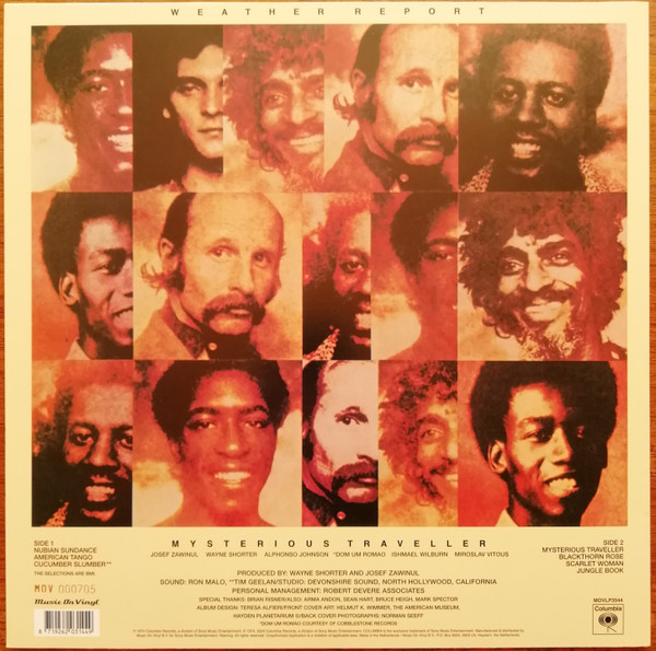 Weather Report - Mysterious Traveller | Music On Vinyl (MOVLP3544) - 2