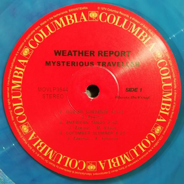 Weather Report - Mysterious Traveller | Music On Vinyl (MOVLP3544) - 3