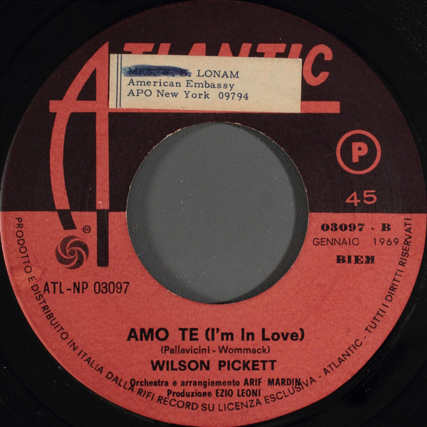 Wilson Pickett - Un'Avventura | Atlantic (ATL - NP 03097) - 4