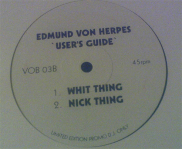 Edmund Von Herpes - User's Guide | Ré-mi'ks (VOB 03) - main