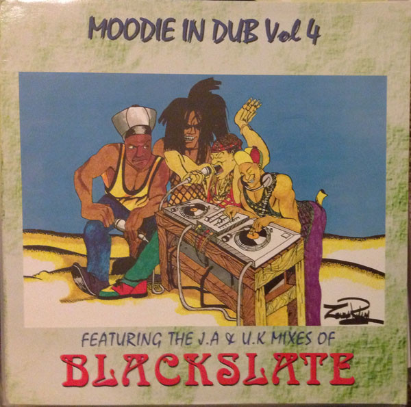 L. Moodie - Moodie In Dub Vol 4 - Featuring The J.A & U.K Mixes Of Blackslate | Moodie Music (MMLP 104-2)