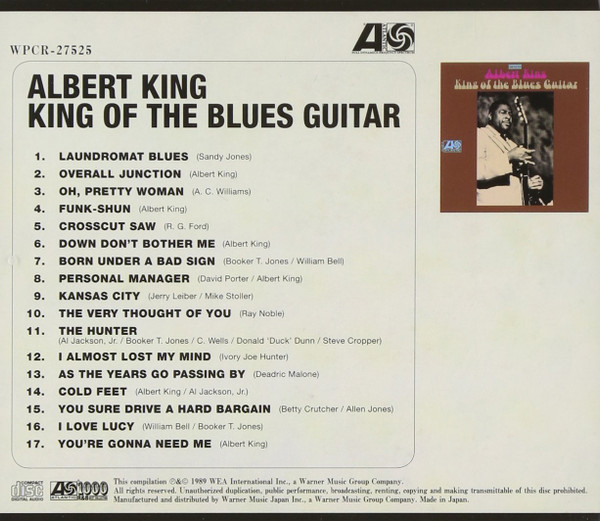 Albert King - King Of The Blues Guitar | Atlantic (WPCR-27525) - 3 Albert King - King Of The Blues Guitar | Atlantic (WPCR-27525) - 3
