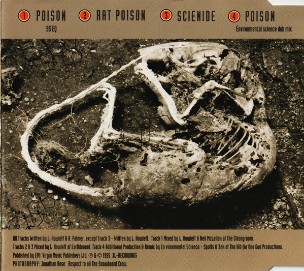 The Prodigy - Poison | XL Recordings (7243 4 72353 2 0) - 3