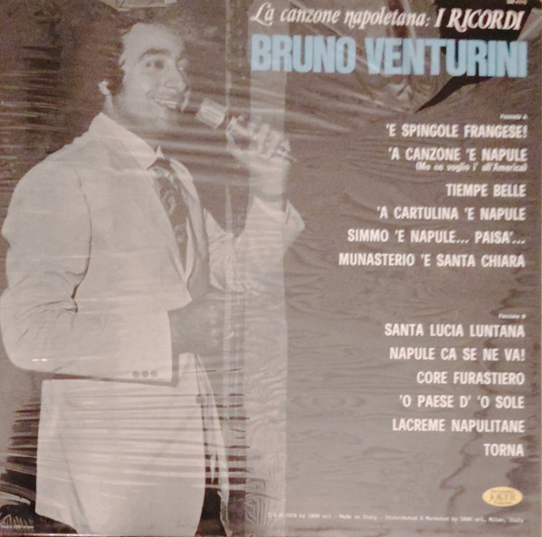 Bruno Venturini - La Canzone Napoletana: I Ricordi | International Joker Production (SM 4175) - 2 Bruno Venturini - La Canzone Napoletana: I Ricordi | International Joker Production (SM 4175) - 2