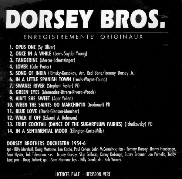 The Dorsey Brothers - Enregistrements Originaux | Powder (CD 6780) - 2 The Dorsey Brothers - Enregistrements Originaux | Powder (CD 6780) - 2
