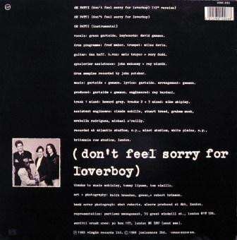 Scritti Politti - Oh Patti (Don't Feel Sorry For Loverboy) | Virgin (VINX 203) - 2
