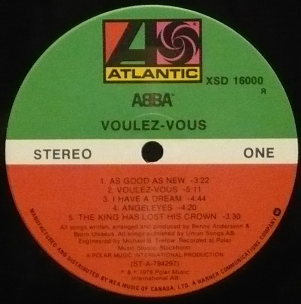 ABBA - Voulez-Vous | Atlantic (XSD 16000) - 2