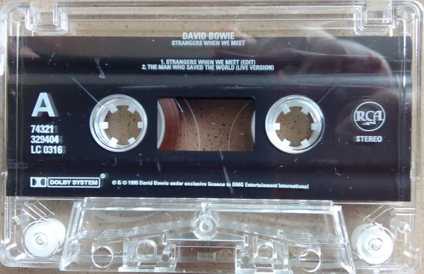 David Bowie - Strangers When We Meet / The Man Who Sold The World (Live) | RCA (74321329404) - 2 David Bowie - Strangers When We Meet / The Man Who Sold The World (Live) | RCA (74321329404) - 2