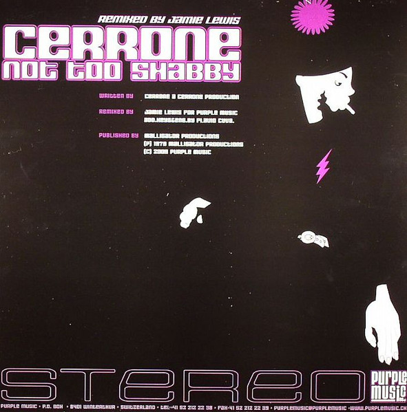 Cerrone - Not Too Shabby (Jamie Lewis Mixes) | Purple Music (PM 027) - 2 Cerrone - Not Too Shabby (Jamie Lewis Mixes) | Purple Music (PM 027) - 2