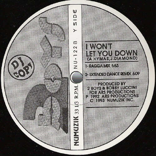 Blackwood / Two Boys - All I Gave To You / I Won't Let You Down | Numuzik Inc. (NU-122) - 2 Blackwood / Two Boys - All I Gave To You / I Won't Let You Down | Numuzik Inc. (NU-122) - 2