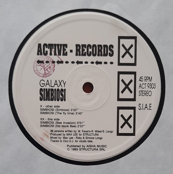 Galaxy - Simbiosi | Active Records (ACT 9303) - main