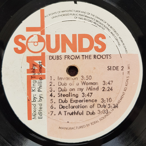 King Tubby - Dub From The Roots | Total Sounds (none) - 2 King Tubby - Dub From The Roots | Total Sounds (none) - 2