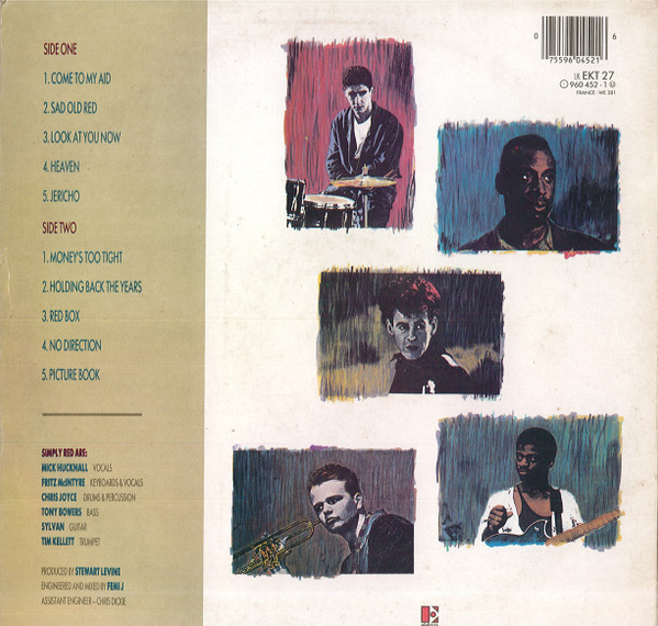 Simply Red - Picture Book | Elektra (EKT 27) - 2