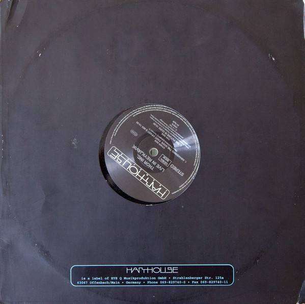 Thor Inc. - Live In Reykjavik | Harthouse (HH079) - main