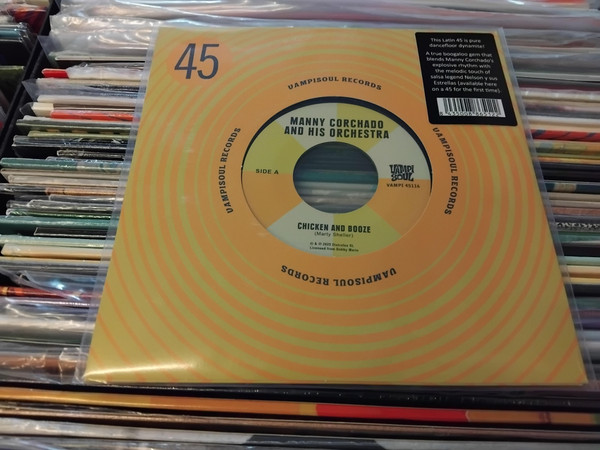 Manny Corchado And His Orchestra - Chicken and Booze | Vampi Soul (VAMPI45116) - 3