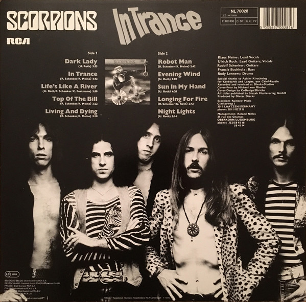 Scorpions - In Trance | RCA (NL 70028) - 2