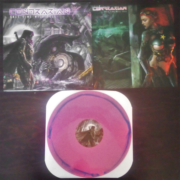 Contrarian - Only Time Will Tell (Limited Edition - Pink And Purple Merge Vinyl) [Vinyl] | Willowtip (WT-185-2) - 6