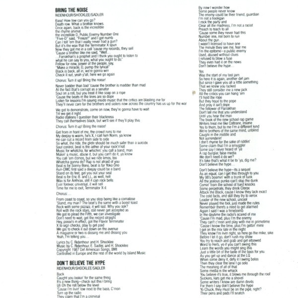 Public Enemy - It Takes A Nation Of Millions To Hold Us Back | Def Jam Recordings (542 423-2) - 4 Public Enemy - It Takes A Nation Of Millions To Hold Us Back | Def Jam Recordings (542 423-2) - 4