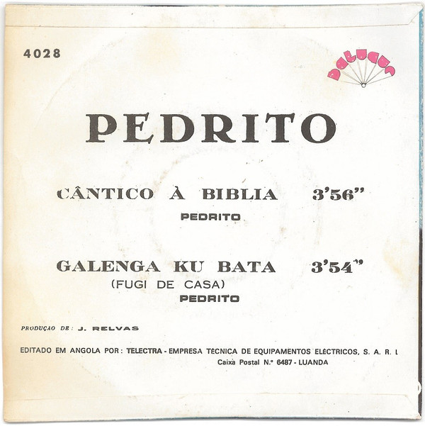 Pedrito - Cântico À Bíblia | Batuque (4028) - 2