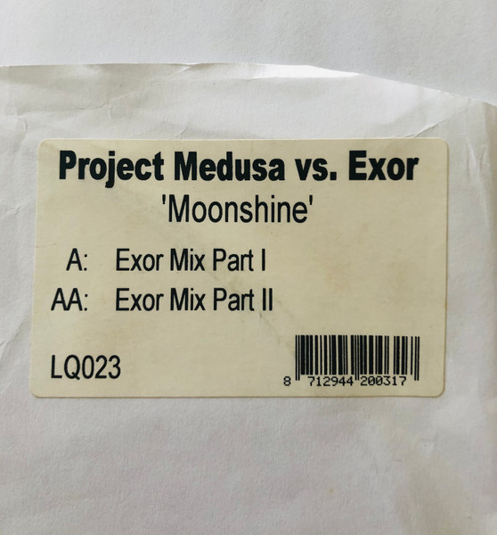 Project Medusa Vs. Exor - Moonshine | Liquid Recordings (LQ023) - 2