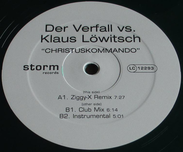 Der Verfall Vs. Klaus Löwitsch - Christuskommando | Storm Records (none) - 2