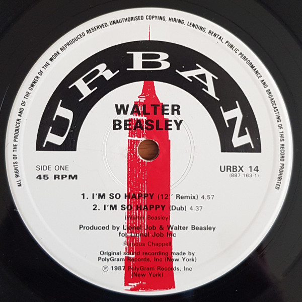 Walter Beasley - I'm So Happy (Remix) | Urban (URBX 14)