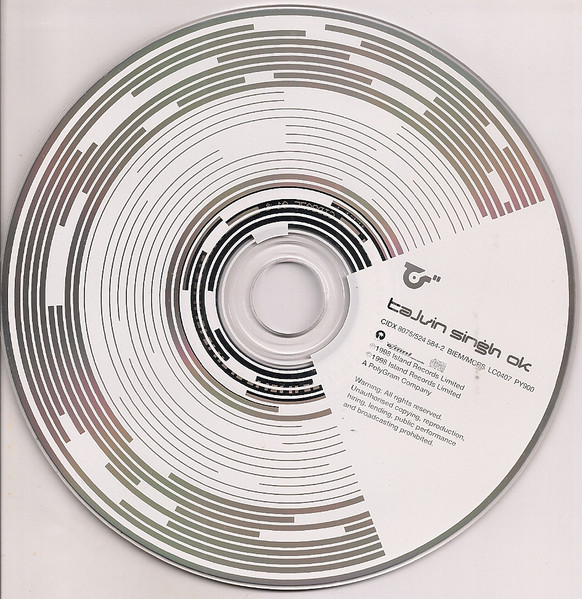 Talvin Singh - OK | Island Records (CIDX 8075) - 3 Talvin Singh - OK | Island Records (CIDX 8075) - 3