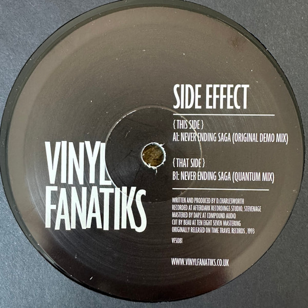 Side Effect - Never Ending Saga | Vinyl Fanatiks (VFS081)