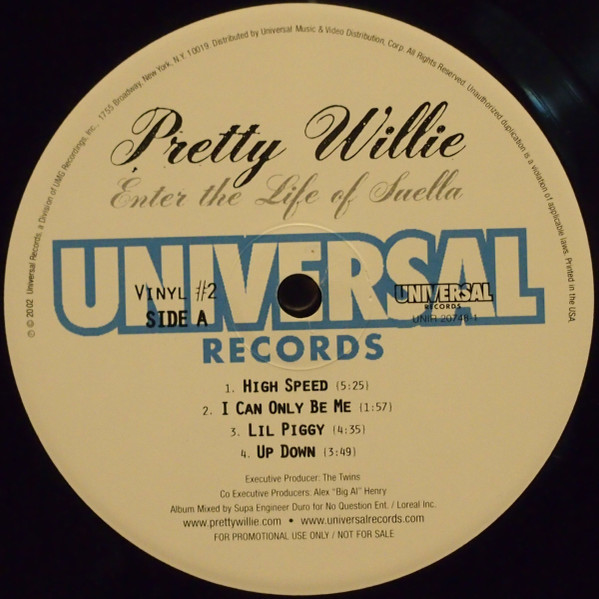 Pretty Willie - Enter The Life Of Suella | Universal Records (UNIR 20748-1) - 4 Pretty Willie - Enter The Life Of Suella | Universal Records (UNIR 20748-1) - 4