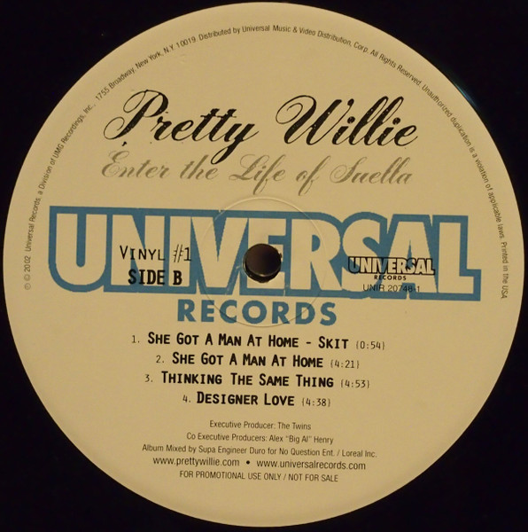 Pretty Willie - Enter The Life Of Suella | Universal Records (UNIR 20748-1) - 3 Pretty Willie - Enter The Life Of Suella | Universal Records (UNIR 20748-1) - 3