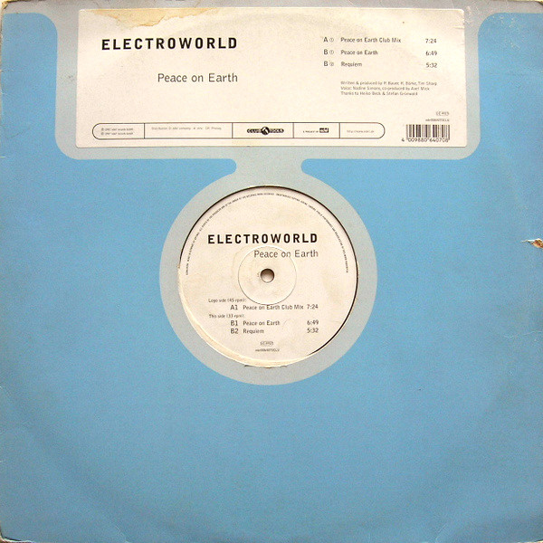 Electroworld - Peace On Earth | Club Tools (edel0064070CLU) - main